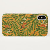 オレンジツリーヴィンテージ壁紙パターンアールヌーボー Case-Mate iPhoneケース (裏面(横))
