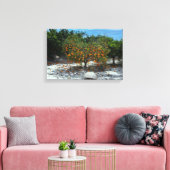 オレンジツリー キャンバスプリント (インサイチュ (リビング))