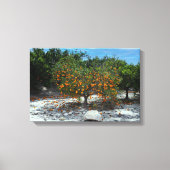 オレンジツリー キャンバスプリント (正面)