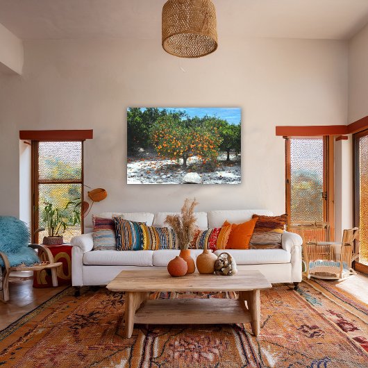 オレンジツリー キャンバスプリント