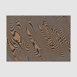 オレンジティッシュペーパーハロウィーンブラックサイケデリカン 薄葉紙