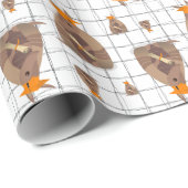 オレンジテキサス州卒業アルマジロ ラッピングペーパー (ロールコーナー)