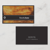 オレンジディスコライト 名刺 (正面/裏面)