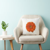 オレンジデイジーの枕 クッション (椅子)