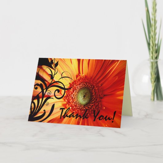 オレンジデイジーサンキュー サンキューカード (正面)