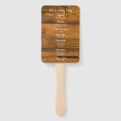 オレンジデイジー&ホースシューカントリーウェスタン結婚ズ ハンドファン (裏面)