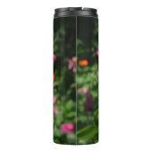 オレンジデイジー,《植物》百日草，コスモ，ヒマワリ園 タンブラー (裏面)