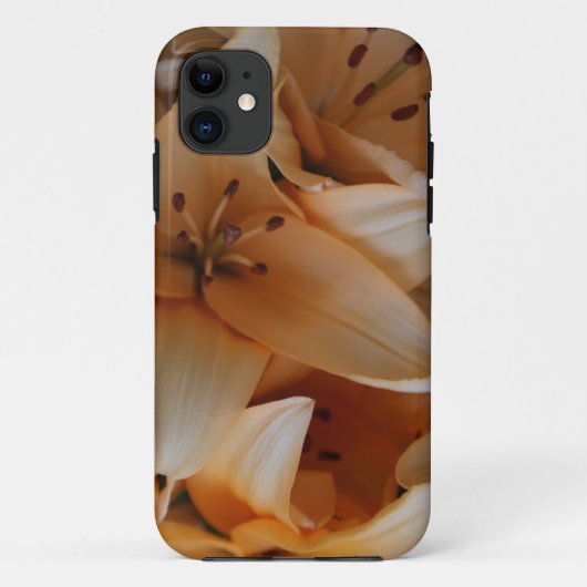 オレンジデイユリクローズアップ Case-Mate iPhoneケース (裏面)