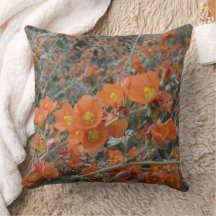 オレンジデザートグロベムロー花の開花