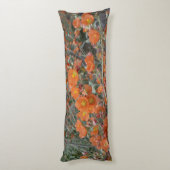 オレンジデザートグロベムロー花の開花 ボディピロー (裏面 (縦))