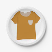 オレンジトップ ペーパープレート (正面)