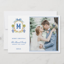 オレンジトピアリーインチノワセリーポットクレストモノグラム 招待状