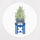 オレンジトピアリーガーデンプランター事業 ラベル (デザイン1)