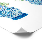 オレンジトピアリーツリージンジャージャールアートプリント ポスター (角)