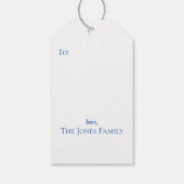 オレンジトピアリーツリーチノイスリーカスタム ギフトタグ (裏面)