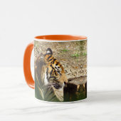 オレンジトラのマグ マグカップ (正面左)