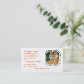 オレンジトラの名刺 名刺 (スタンド正面)