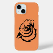 オレンジトラのiPhoneケース Case-Mate iPhoneケース (裏面)