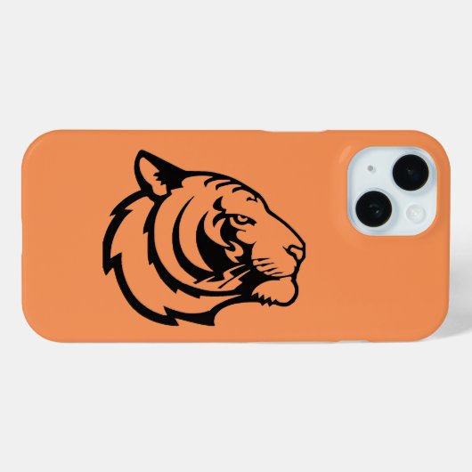オレンジトラのiPhoneケース Case-Mate iPhoneケース (裏面 (横))