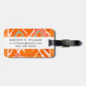 オレンジトライバルII ラゲッジタグ (裏面横)