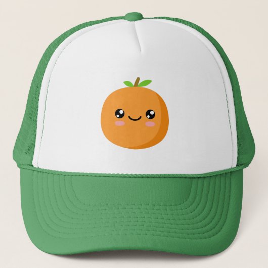 オレンジトラック帽 キャップ (正面)