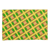 オレンジトラック 枕カバー (正面右)