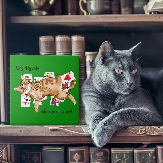 オレンジトラ猫のソリティアトランプゲーム タイル