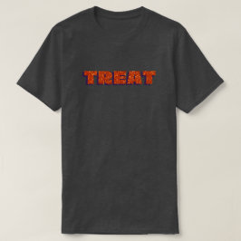 オレンジトリートハロウィーングリッター Tシャツ