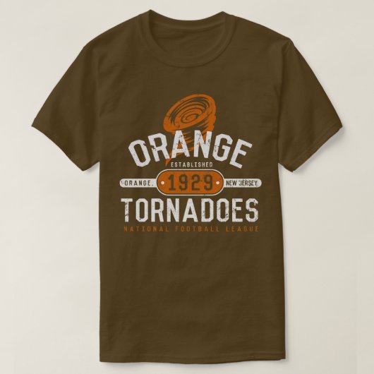 オレンジトルナドス Tシャツ (デザイン正面)