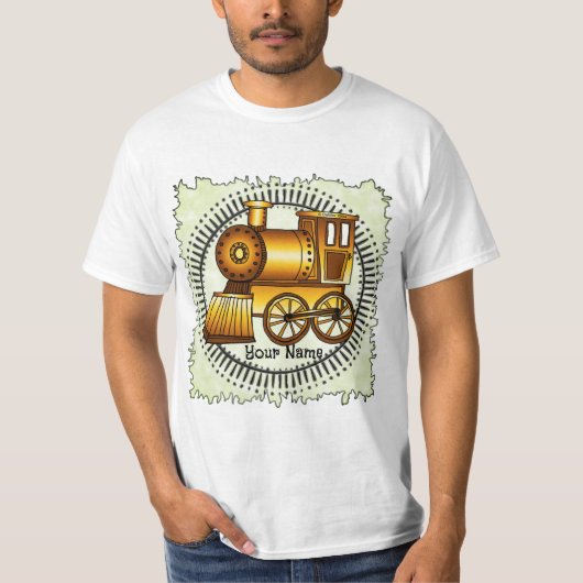 オレンジトレインTシャツ Tシャツ (正面)