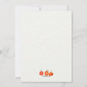 オレンジドアの秋の移動発表 招待状 (裏面)