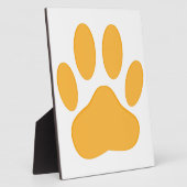 オレンジドッグポープリント フォトプラーク (側面)