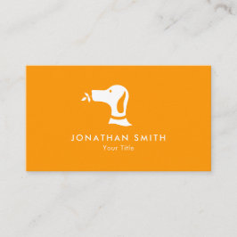 オレンジドッグ歩くペットシッティングベットアポイントメント 予約カード