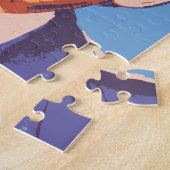 オレンジドナルドトランプ ジグソーパズル (側面)