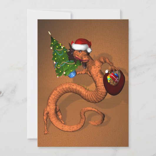 オレンジドラゴン 招待状 (正面)