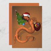 オレンジドラゴン 招待状 (正面/裏面)