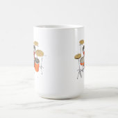 オレンジドラムキット: コーヒーマグカップ (中央)