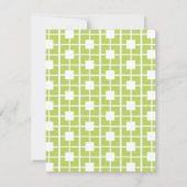 オレンジドリンク 招待状 (裏面)