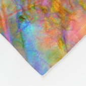 オレンジドリームスケープ フリースブランケット (角)