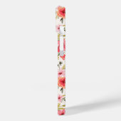 オレンジドードルガーデンフラワーパターン Case-Mate iPhoneケース (裏面 / 左)