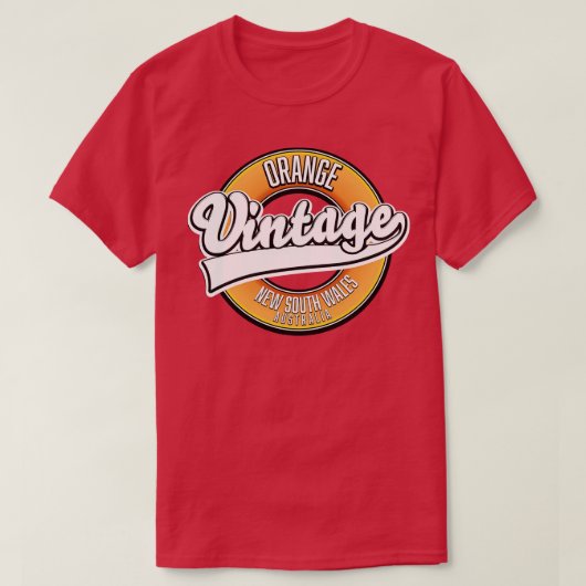 オレンジニューサウスウェールズ Tシャツ (デザイン正面)