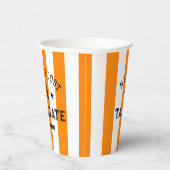 オレンジノー失ったトアゲートカスタムチームゲームデー 紙コップ (右)