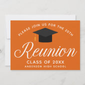 オレンジハイスクール懇親会カスタムパーティー 招待状 (正面)