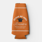 オレンジハイスクール懇親会パーソナライズされたパーティー ボトルクーラー (正面)