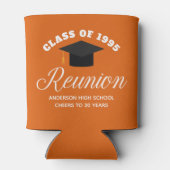 オレンジハイスクール懇親会パーソナライズされたパーティー 缶クーラー (裏面)