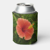 オレンジハイビスカスフラワートロピカルフローラ 缶クーラー (缶裏面)