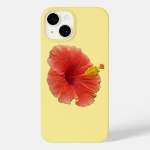オレンジハイビスカスフラワートロピカルフローラ Case-Mate iPhone 14ケース