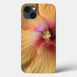 オレンジハイビスカスラッフル iPhone 13ケース