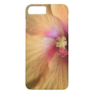 オレンジハイビスカスラッフル iPhone 8 PLUS/7 PLUSケース