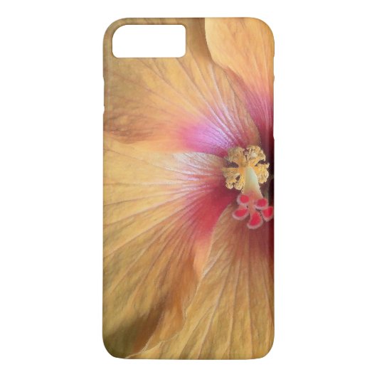 オレンジハイビスカスラッフル Case-Mate iPhoneケース (裏面)